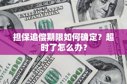 济南担保追偿期限如何确定？超时了怎么办？