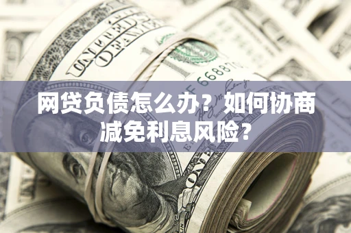 济南网贷负债怎么办？如何协商减免利息风险？