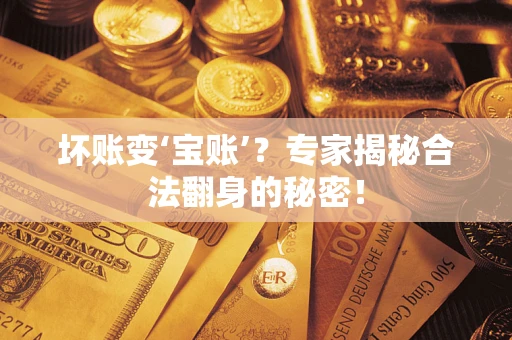 济南坏账变‘宝账’？专家揭秘合法翻身的秘密！