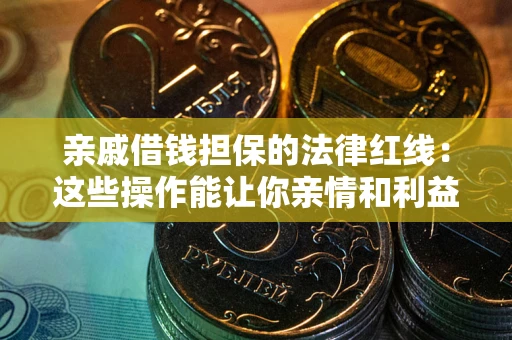 济南亲戚借钱担保的法律红线：这些操作能让你亲情和利益两不误