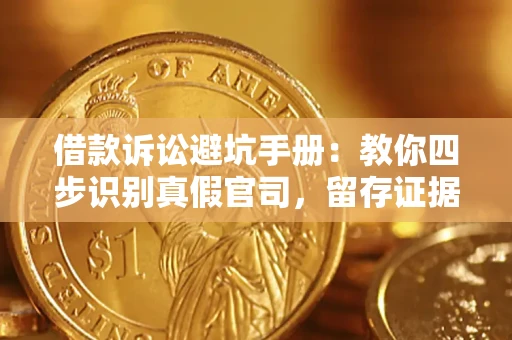 济南借款诉讼避坑手册：教你四步识别真假官司，留存证据不踩雷
