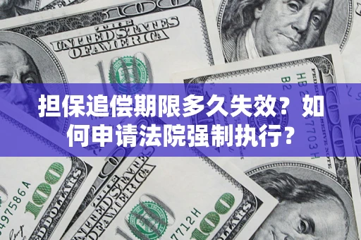 济南担保追偿期限多久失效？如何申请法院强制执行？